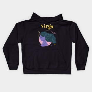 Virgo Star Zodiac Horoscope Astrology Kids Hoodie